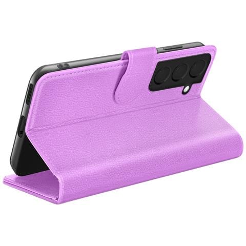Custodia A Portafoglio Per Samsung Galaxy S22 Plus Con Supporto E Linguetta, Viola - Foto 5