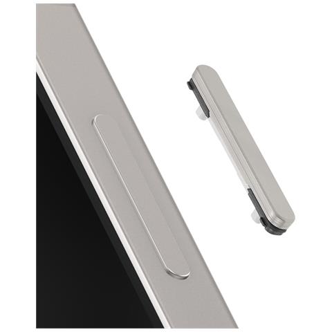 Pulsante Volume Sostitutivo Galaxy S25 Ultra Original Service Pack, Grigio - Foto 1