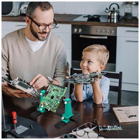 Supporto Di Montaggio 360° - Rotazione Completa, Lunghezza Massima 200mm | Costruzione Stabile, Pinze Regolabili | Elettronica, Modellismo, Diy - Foto 2