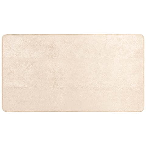 Tappeto Stampa Crema 200 x 100 cm Poliestere e PVC - Foto 1