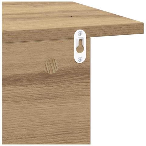 Comodino Rovere artigianale 40 x 30 x 25 cm Legno multistrato - Foto 9