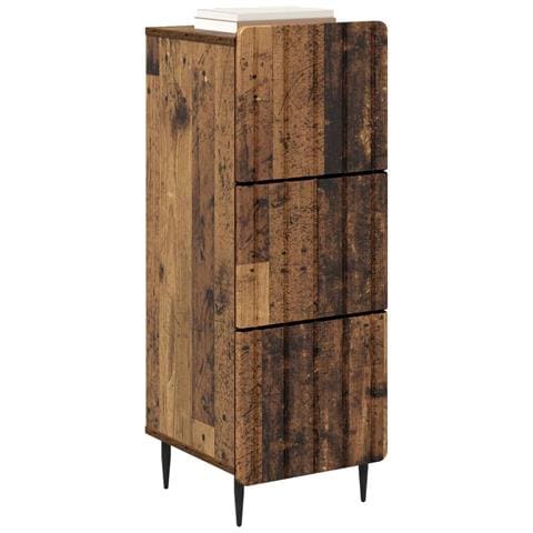 Mobile con Cassetti Legno antico 33 x 34,5 x 92 cm - Foto 2