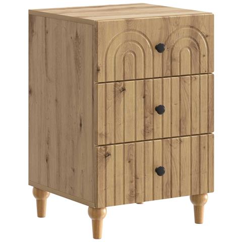 Armadio da Notte Rovere Artigianale 43x 41 x 66,5 cm - Foto 1