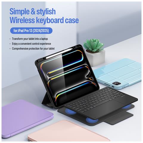 Custodia per iPad Pro 13 (2025) per Apple iPad Pro 13 (2025) - Blu - Foto 4