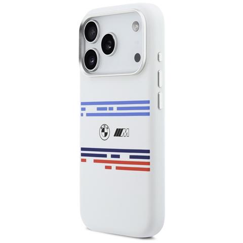 Custodia In Silicone Bianca Per Iphone 17 Pro Bmw - Foto 1