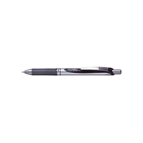 confezione da 12 pezzi - roller scatto energel xm click 0,7mm nero pentel - Foto 2