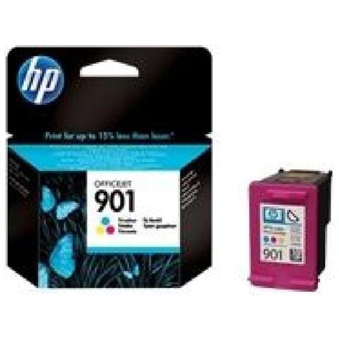 901 Tri-color Officejet Ink Cartridge Ciano, Magenta, Giallo Cartuccia Dinchiostro Cc656ae301 - Foto 1