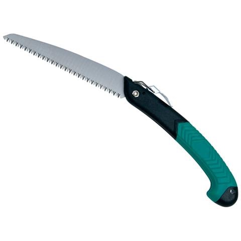 Segaccio Serramanico Per Legno, Lama In Acciaio Sk5, Dentatura Della Lama Tridimensionale, Disposizione Dei Denti A Sezione Incrociata E Impugnatura In Gomma Antiscivolo. - Foto 1