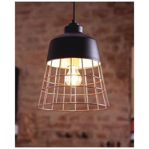 Lampadario Monte Metallo Nero - Foto 17