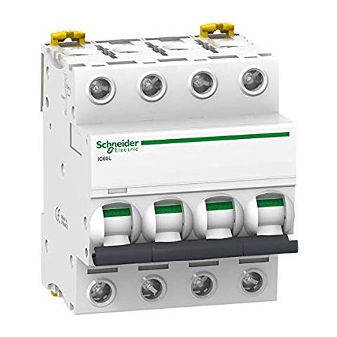 A9â f95416â ic60l Disgiuntore, Acti 9, Curva K, 4p, 85â mm Altezza X 72â mm Larghezza X 78.5â mm Profonditã , 16â a Corrente, 50/60â hz, Bianco - Foto 2