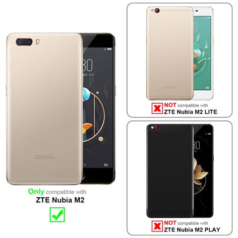 Pellicola Armatura A Schermo Intero Compatibile Con Zte Nubia M2 In Trasparente Con Bianco - Vetro Temperato (tempered) Di Protezione Del Display In Durezza 9h Con 3d Touch - Foto 9