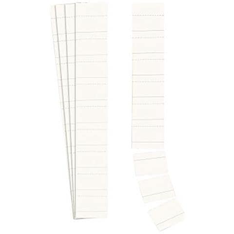 140708 - Cartoncini Per Scadenziario In Cartoncino Da 190 G / mq, Confezione Da 90 Pezzi, 7 Cm, Colore: Bianco - Foto 1