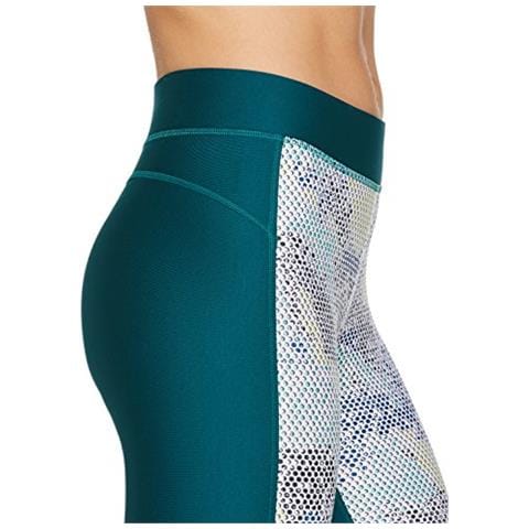 Armourheatgear Stampato Leggingleggingsdonnaverde (tourmaline Teal / Argento Metallizzato 716) Xs - Foto 5