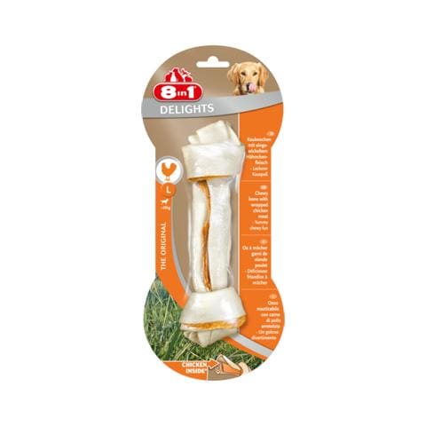 Snack per Cani Delights con Pollo 1 osso L - Foto 2