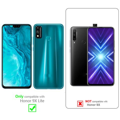 Cadorabo Custodia Compatibile Con Honor 9x Lite In Rosa Fiore - Coperchio Protettivo In Design Floreale Con Chiusura Magnetica, Funzione Stand E Slot Per Carte - Foto 2