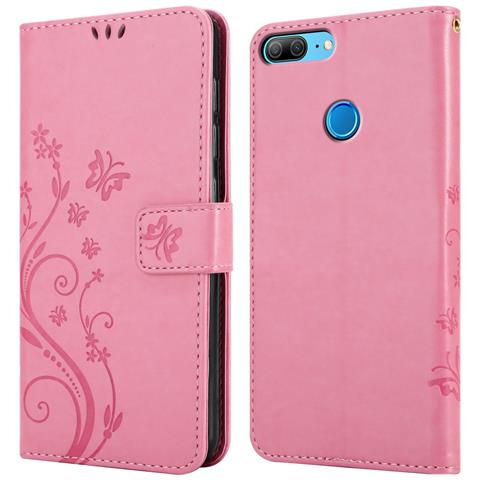 Cadorabo Custodia Compatibile Con Honor 9x Lite In Rosa Fiore - Coperchio Protettivo In Design Floreale Con Chiusura Magnetica, Funzione Stand E Slot Per Carte - Foto 8