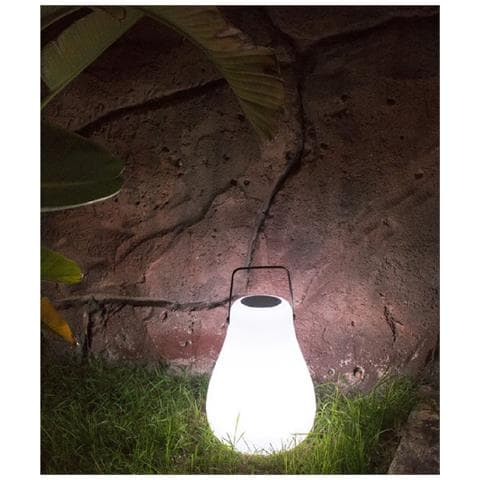 Lampada Decorativa Led Rgbw Kurby 38 Solare Smarttech Rgbw 370xø275 Mm Pe - Foto 1