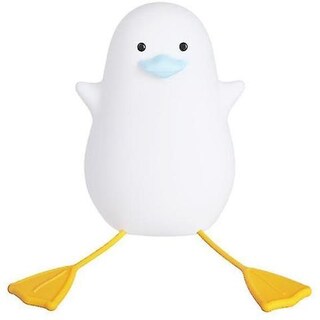 Dodo – Luce Notturna A Forma Di Anatra In Silicone, Touch E Strizzabile, Ricaricabile USB, Lampada Da Comodino Per Bambini