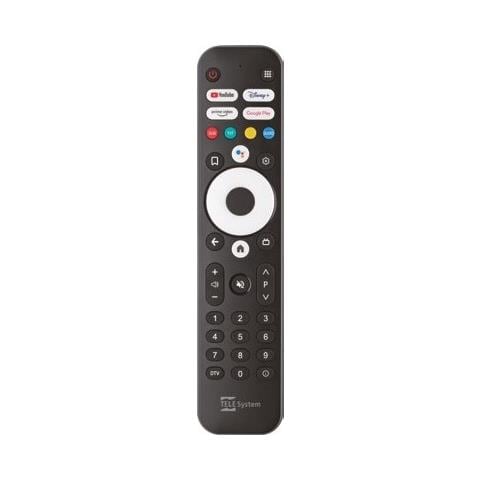 Decoder Digitale ONT2 FULL HD DVB-T /T2 HEVC 10Bit Wi-Fi Android TV Colore Nero - Foto 4