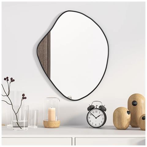 Specchio Da Parete Nero 50x40 Cm - Foto 9