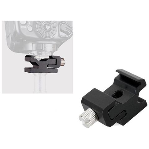 Adattatore Per Montaggio Slitta Flash Fotocamera 1/4"" - Foto 3