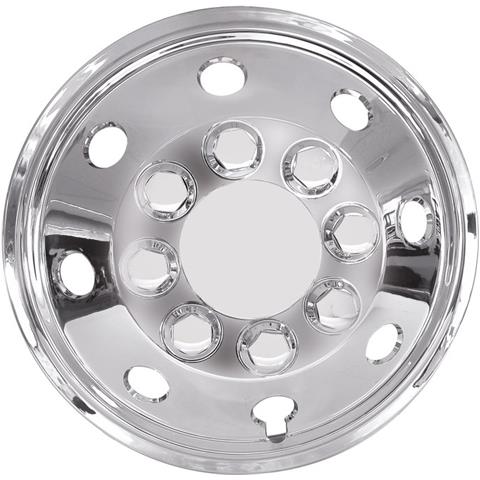 Set Copricerchi Sferici 38 cm Cromo - Foto 1