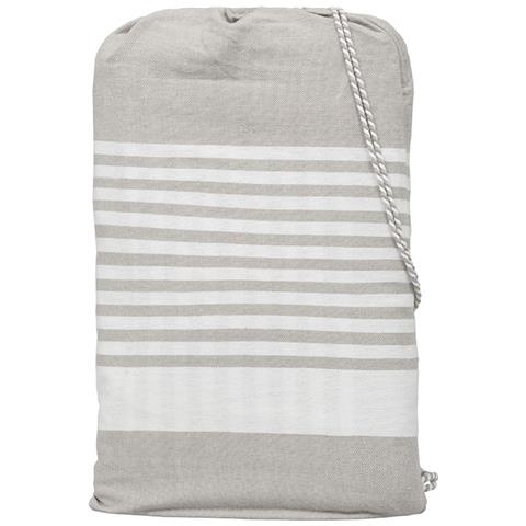 Telo Mare Lettino Spiaggia Piscina Con Cuscino E Tasche Modello Palau Grigio - Foto 5