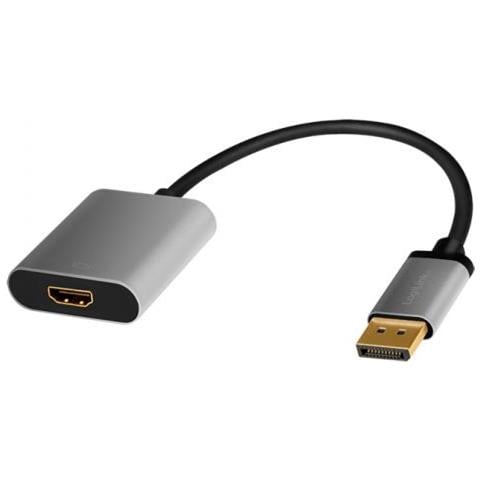 Cda0108 Cavo E Adattatore Video 0,15 M Displayport Hdmi Nero, Grigio - Foto 1