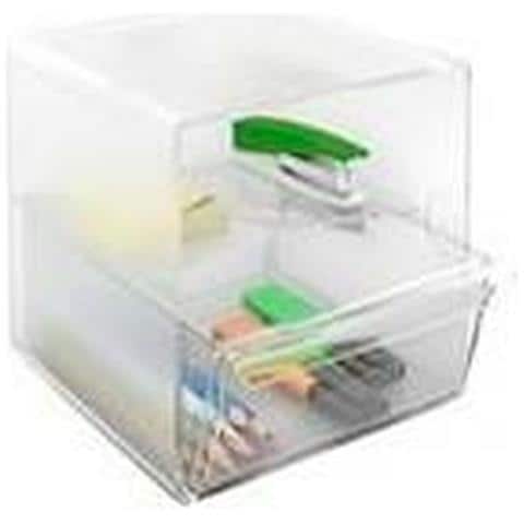 Contenitore Per Sistemare Multiuso Trasparente (19 X 15 X 15 Cm) - Foto 2