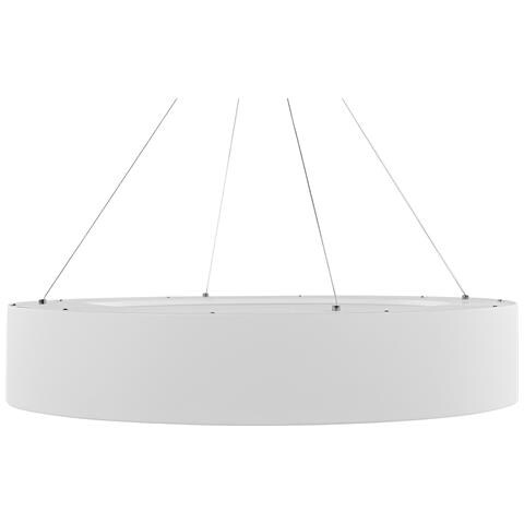Lampadario A Led Lenya Metallo Bianco - Foto 2