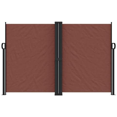 Tenda da Sole Laterale Retrattile Marrone 160x600 cm - Foto 2