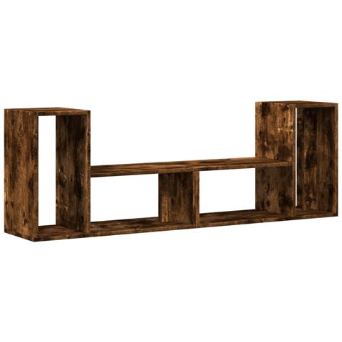 Mobili Tv 2 Pz Rovere Fumo 75x30x50 Cm In Legno Multistrato - Foto 2