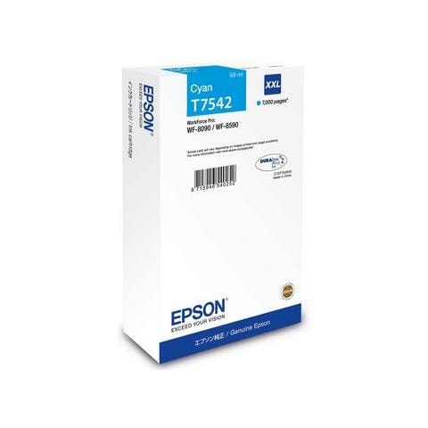 T7542 cartuccia d'inchiostro 1 pz Originale Rendimento ultra elevato Ciano - Foto 1