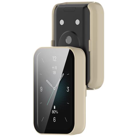 Custodia Integrata E Protezione Per Lo Schermo Per Honor Band 9 White - Foto 3