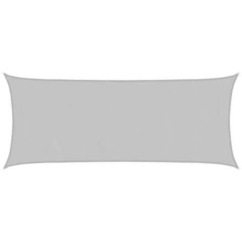 Vela Parasole Grigio Chiaro 5x2 M 100% Poliestere Oxford - Foto 2