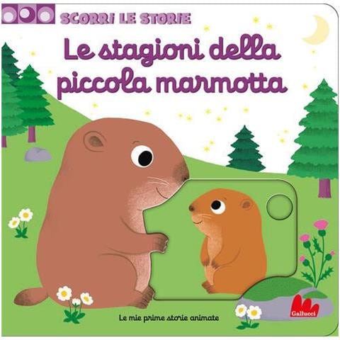 Nathalie Choux - Le stagioni della piccola marmotta. Scorri le storie. Ediz. a colori - Foto 1