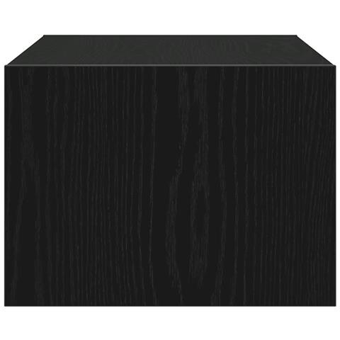 Mobile Porta TV con Luci LED Rovere Nero 75x35,5x25 cm - Foto 10