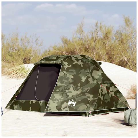 Tenda da Pesca per 3 Persone Mimetica Impermeabile - Foto 1