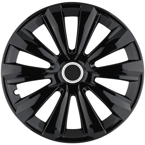 Set 4 Copricerchi 13'' Alulook Delta Black - Foto 1