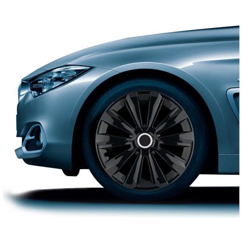 Set 4 Copricerchi 13'' Alulook Delta Black - Foto 3