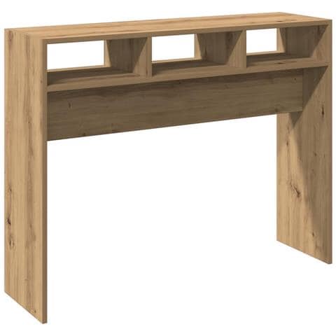 Tavolo Consolle Rovere Artigianale 105x30x80 Cm In Truciolato - Foto 2