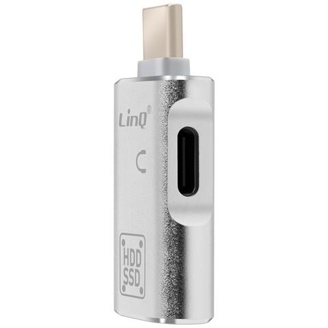 Adattatore Otg Usb E Usb C A Usb C Trasferimento Veloce, Argento - Foto 5