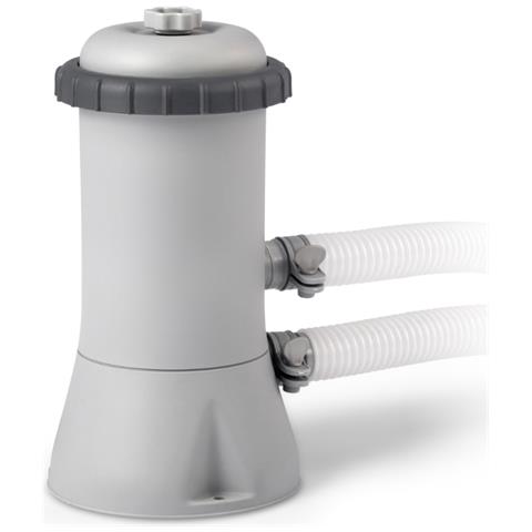 Piscina Fuori Terra - In Giro - 366x366x76 Cm - Grigio - Include Accessori Coordinati Cb6 - Foto 2