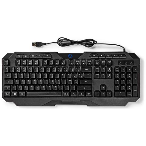 Tastiera USB GKBD110BKFR per Gaming (Layout Francese) Colore Nero - Foto 2