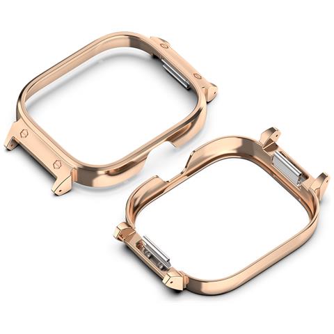 Custodia Con Cornice In Metallo Per Redmi Watch 5 - 20 Mm Pinkgold - Foto 1