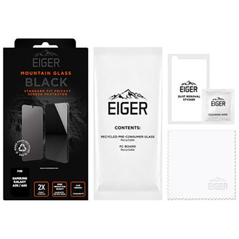 Vetro Temperato 2.5d Per Samsung Galaxy A16 4g / 5g Privacy Ultra Durevole, Nero Transparente - Foto 2