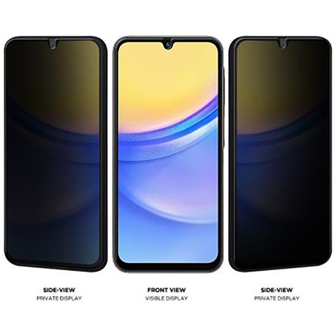 Vetro Temperato 2.5d Per Samsung Galaxy A16 4g / 5g Privacy Ultra Durevole, Nero Transparente - Foto 1