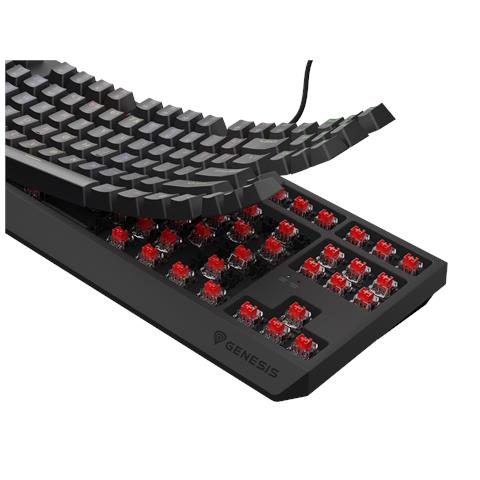 Thor 230 TKL tastiera Gaming USB + RF Wireless + Bluetooth QWERTY Nero - Foto 19
