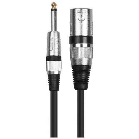 Cavo Microfono Xlr Femmina A 6.5mm Maschio - Collega Mixer, Amplificatori E Interfacce Audio 10 M - Foto 1