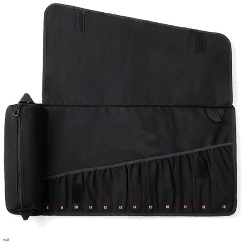 Borsa Portautensili Arrotolabile Da Viaggio - Organizer In Tela Per Utensili Black - Foto 1
